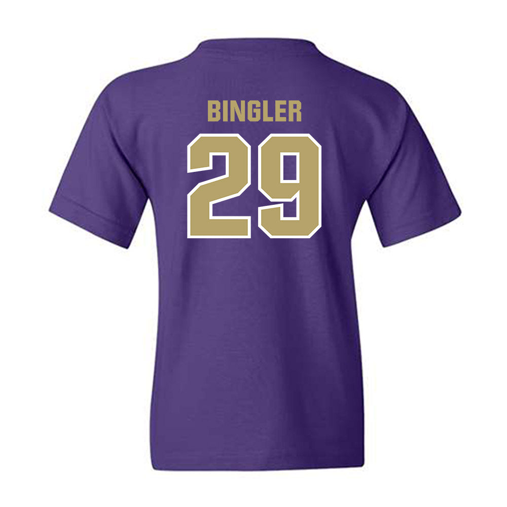 JMU - NCAA Baseball : Alex Bingler - Classic Shersey Youth T-Shirt-1