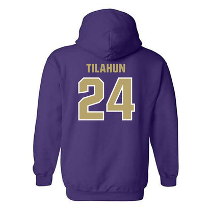 JMU - NCAA Men's Soccer : Henok Tilahun - Classic Shersey Hooded Sweatshirt-1