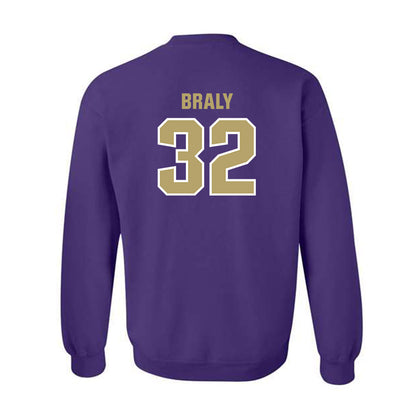 JMU - NCAA Softball : Allie Braly - Classic Shersey Crewneck Sweatshirt-1