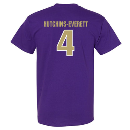 JMU - NCAA Men's Basketball : Elijah Hutchins-Everett - Classic Shersey T-Shirt-1