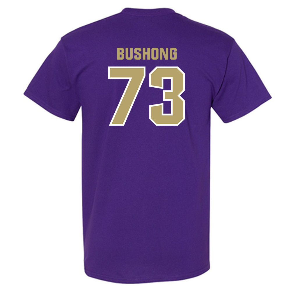 JMU - NCAA Football : Evan Bushong - Classic Shersey T-Shirt-1