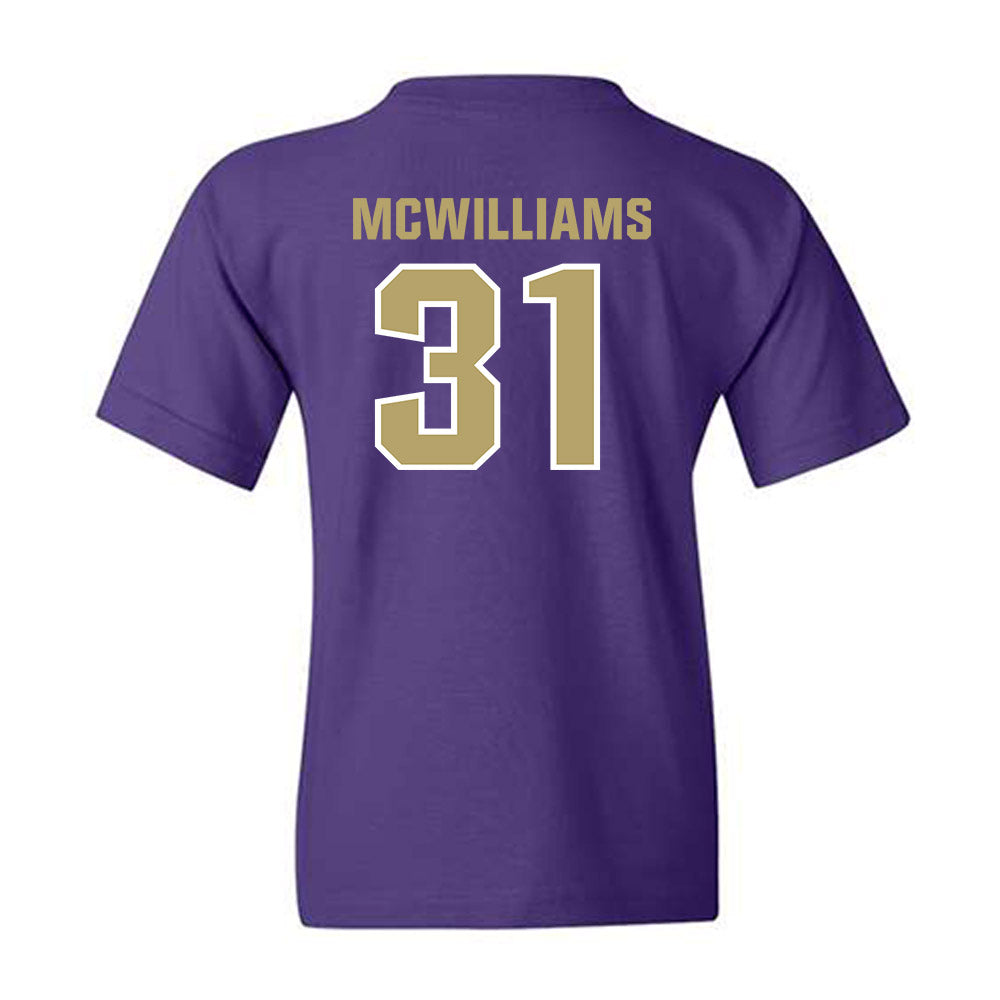 JMU - NCAA Football : Roddrey McWilliams - Classic Shersey Youth T-Shirt-1