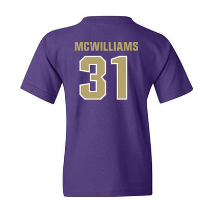JMU - NCAA Football : Roddrey McWilliams - Classic Shersey Youth T-Shirt-1