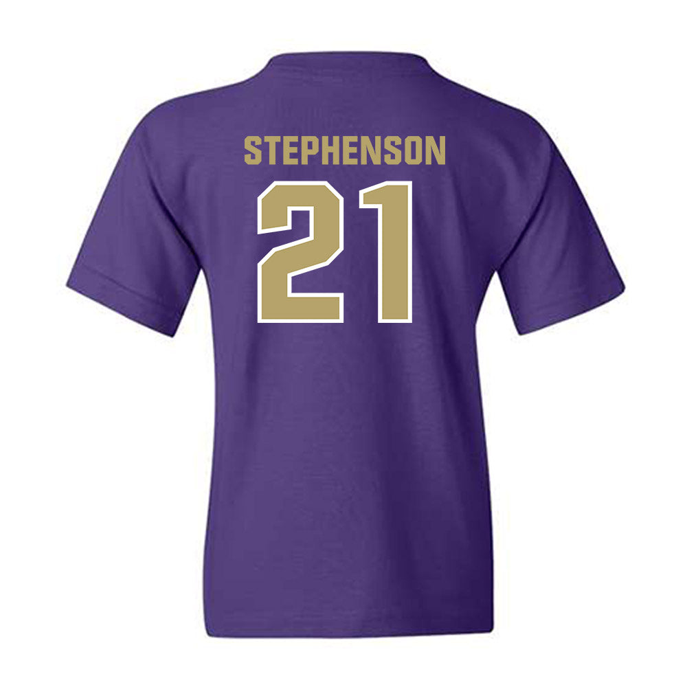 JMU - NCAA Women's Basketball : Zakiya Stephenson - Classic Shersey Youth T-Shirt-1