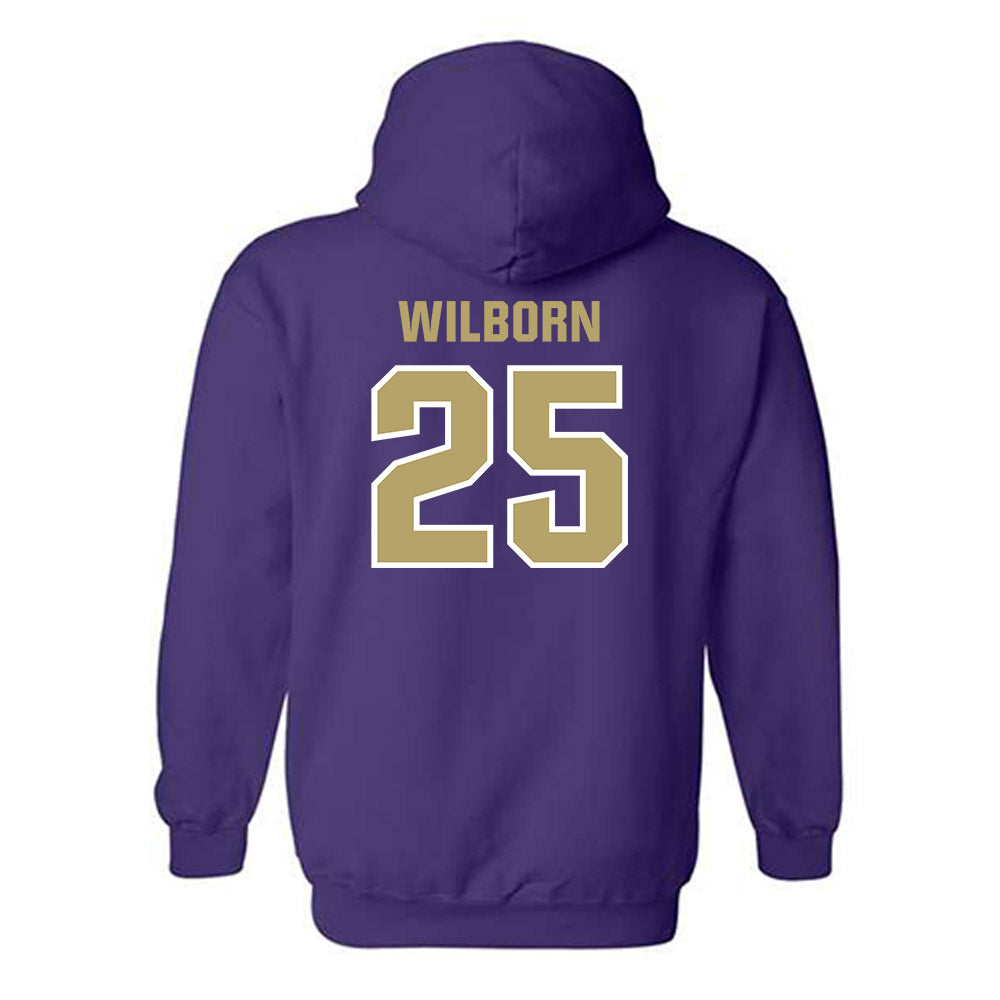JMU - NCAA Men's Basketball : Eli Wilborn - Classic Shersey Hooded Sweatshirt-1