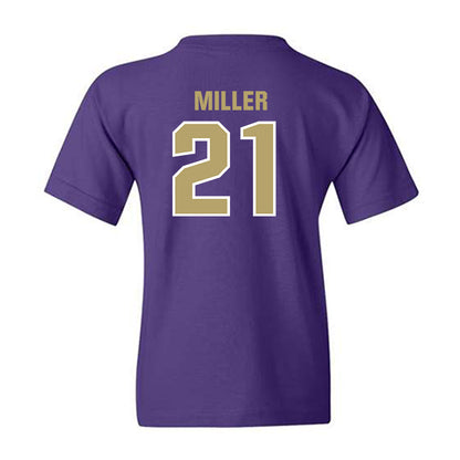 JMU - NCAA Men's Soccer : Tyler Miller - Classic Shersey Youth T-Shirt-1