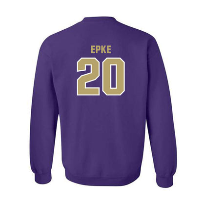 JMU - NCAA Women's Lacrosse : Maddie Epke - Classic Shersey Crewneck Sweatshirt