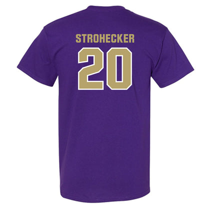 JMU - NCAA Baseball : Jonathan Strohecker - Classic Shersey T-Shirt-1