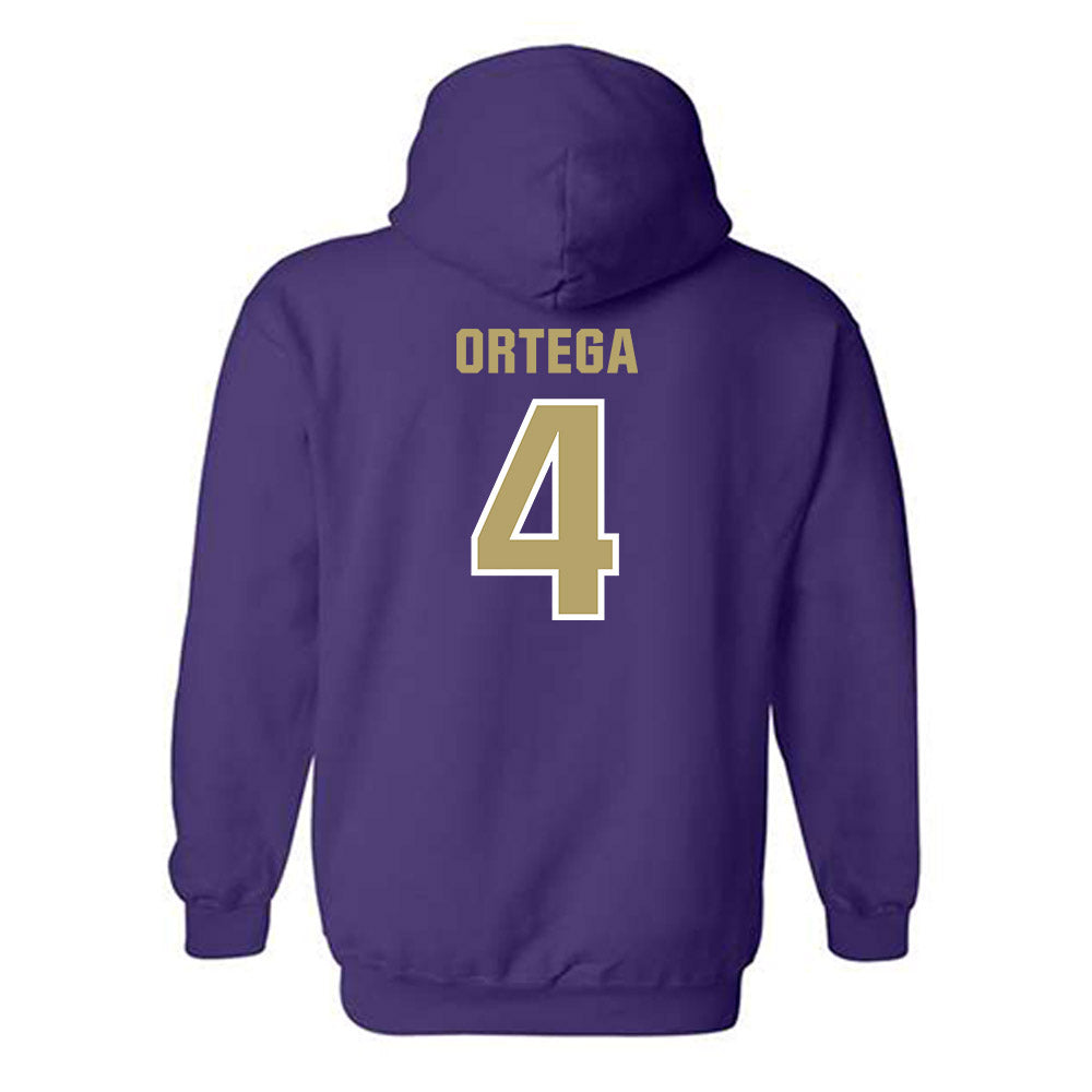 JMU - NCAA Softball : Kira Ortega - Classic Shersey Hooded Sweatshirt-1