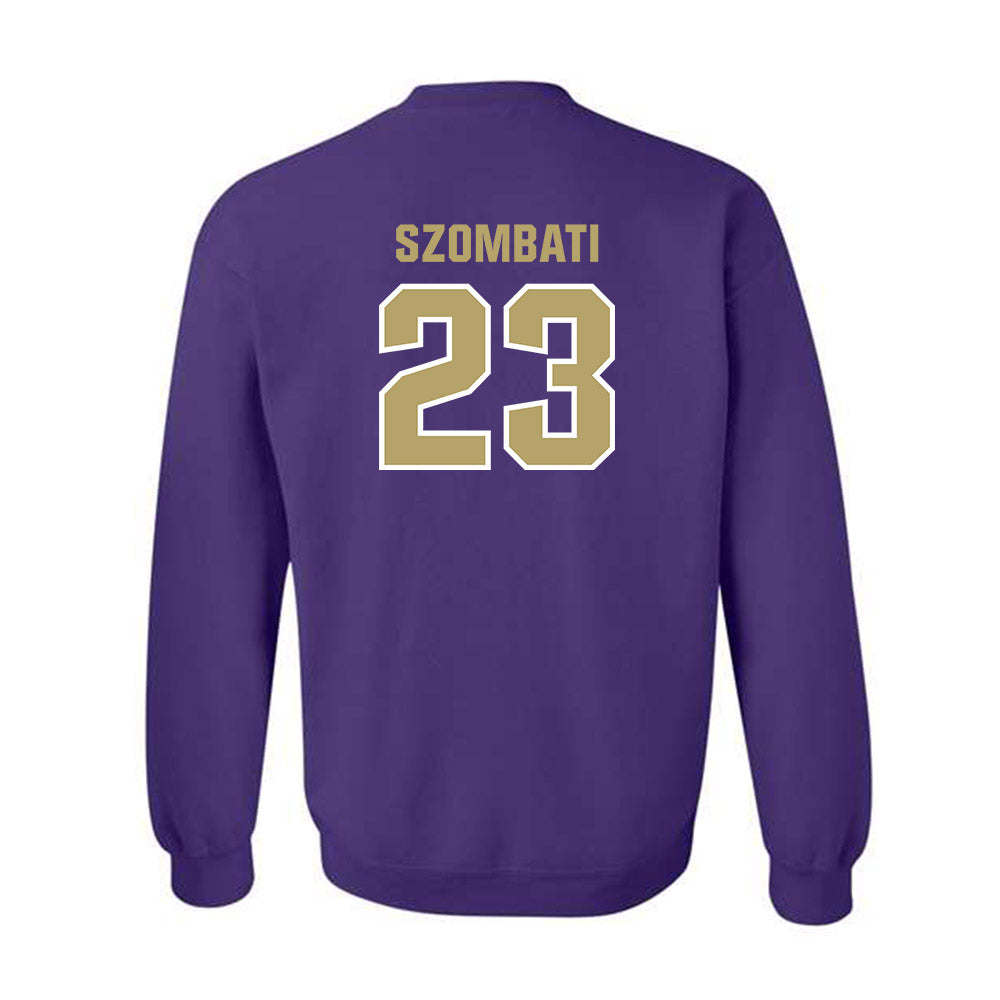 JMU - NCAA Women's Soccer : Kata Szombati - Classic Shersey Crewneck Sweatshirt-1
