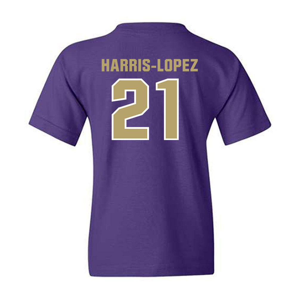 JMU - NCAA Football : Curtis Harris-Lopez - Classic Shersey Youth T-Shirt-1