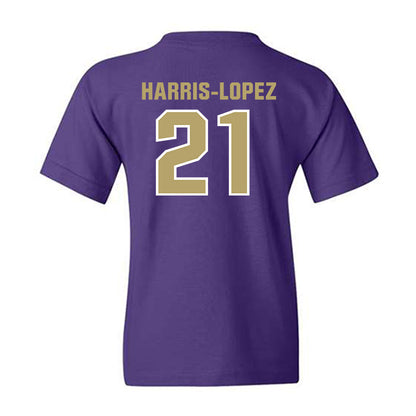 JMU - NCAA Football : Curtis Harris-Lopez - Classic Shersey Youth T-Shirt-1