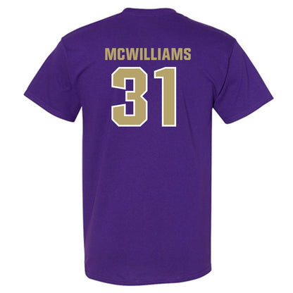 JMU - NCAA Football : Roddrey McWilliams - Classic Shersey T-Shirt-1