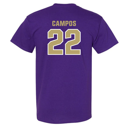 JMU - NCAA Baseball : Trey Campos - Classic Shersey T-Shirt-1