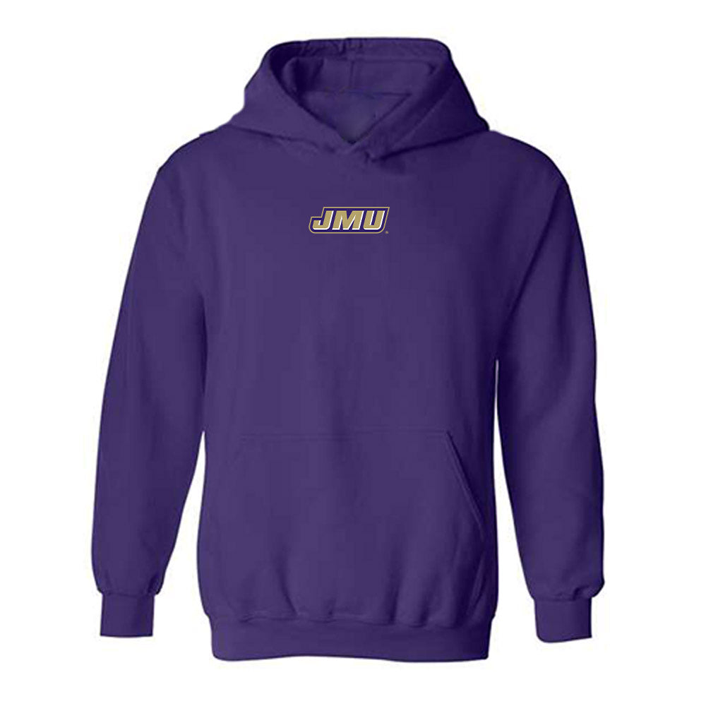 JMU - NCAA Football : Wyatt Maines - Classic Shersey Hooded Sweatshirt-0