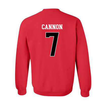 Illinois State - NCAA Football : Mark Cannon - Classic Shersey Crewneck Sweatshirt