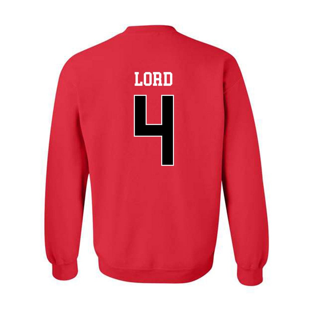 Illinois State - NCAA Football : Dylan Lord - Classic Shersey Crewneck Sweatshirt-1