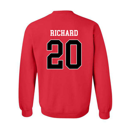 Illinois State - NCAA Football : CJ Richard - Classic Shersey Crewneck Sweatshirt-1