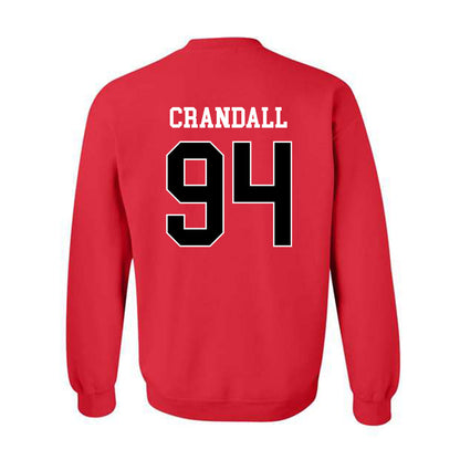 Illinois State - NCAA Football : Josh Crandall - Classic Shersey Crewneck Sweatshirt-1