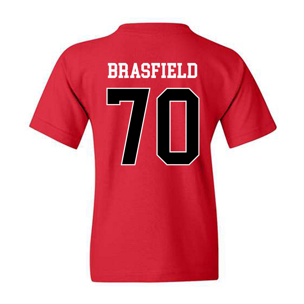 Illinois State - NCAA Football : Logan Brasfield - Classic Shersey Youth T-Shirt-1