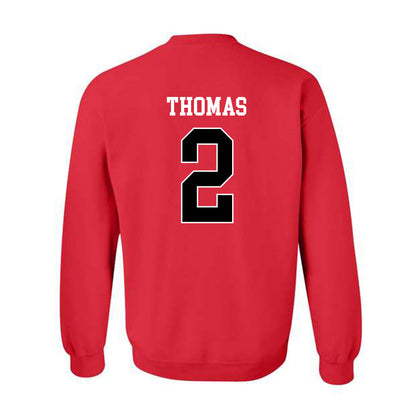 Illinois State - NCAA Women's Basketball : DeShawnti Thomas - Classic Shersey Crewneck Sweatshirt-1