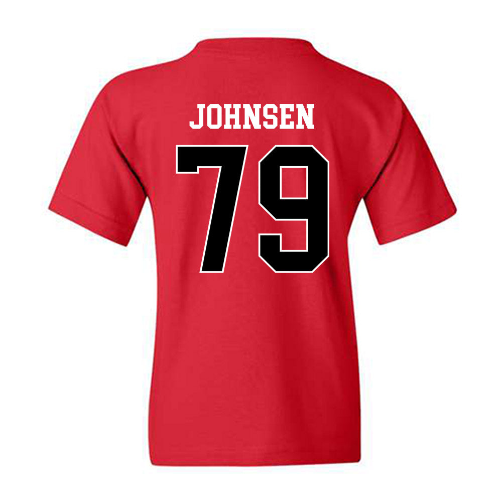 Illinois State - NCAA Football : Luke Johnsen - Classic Shersey Youth T-Shirt-1