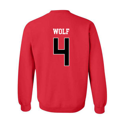 Illinois State - NCAA Men's Basketball : Landon Wolf - Classic Shersey Crewneck Sweatshirt