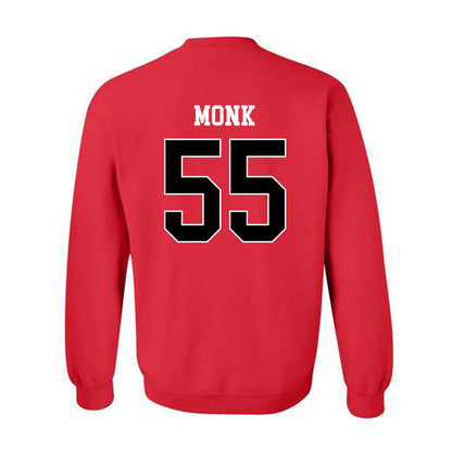 Illinois State - NCAA Football : Cooper Monk - Classic Shersey Crewneck Sweatshirt-1