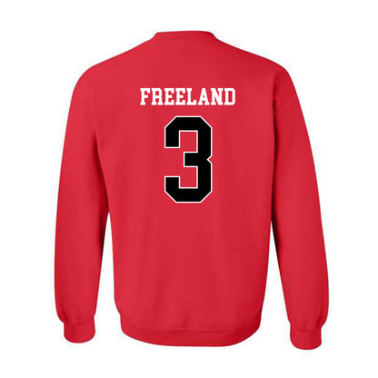 Illinois State - NCAA Softball : Saveea Freeland - Classic Shersey Crewneck Sweatshirt-1