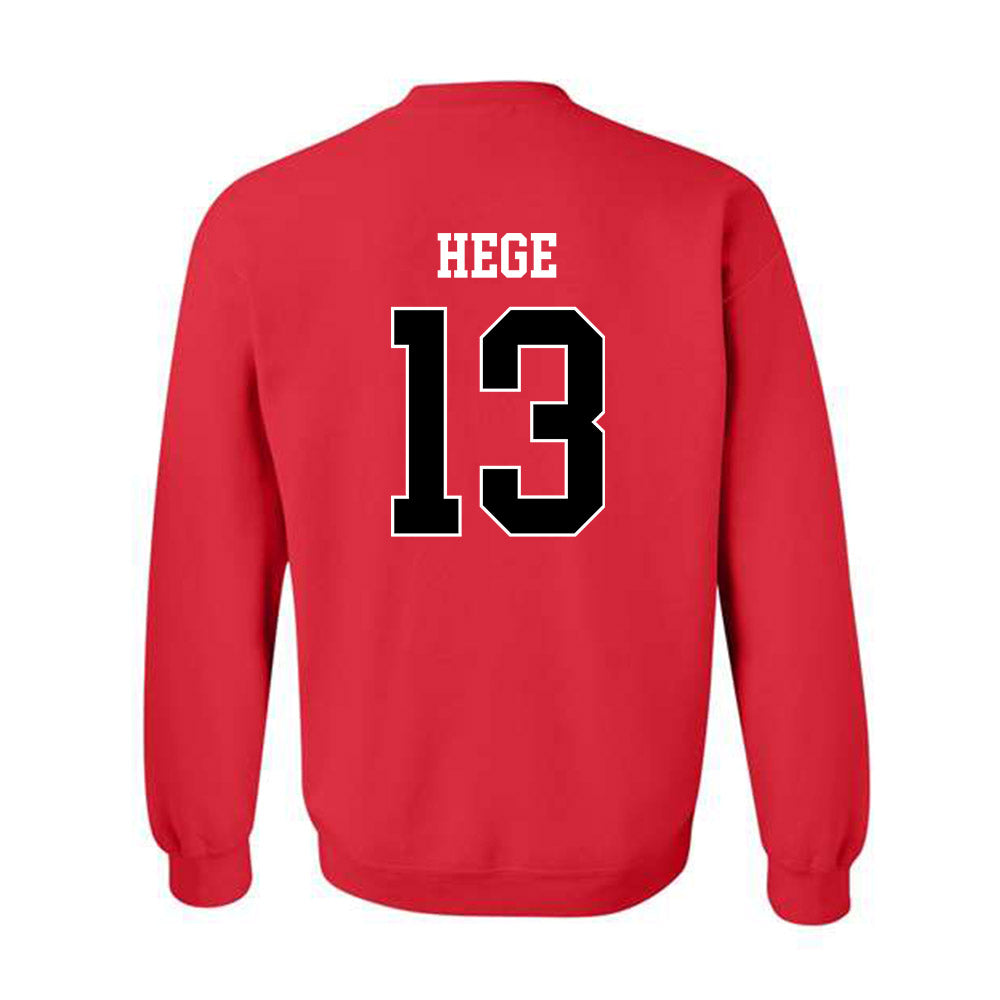 Illinois State - NCAA Women's Volleyball : Colleen Hege - Classic Shersey Crewneck Sweatshirt-1