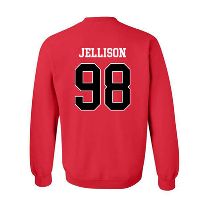 Illinois State - NCAA Football : Logan Jellison - Classic Shersey Crewneck Sweatshirt-1