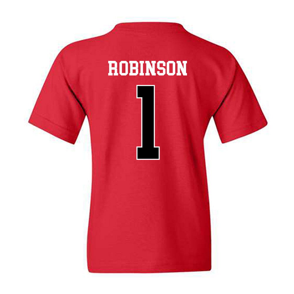 Illinois State - NCAA Baseball : Shai Robinson - Classic Shersey Youth T-Shirt-1