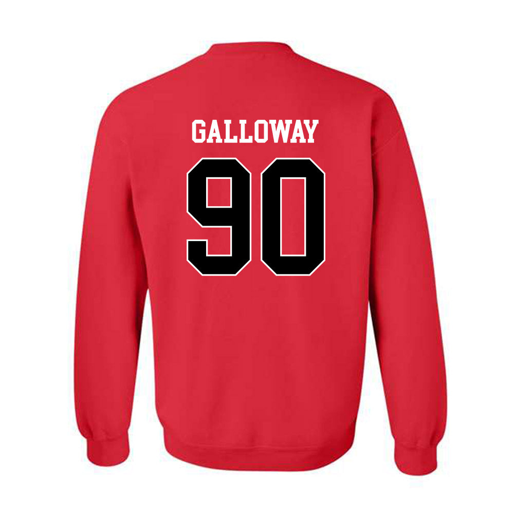 Illinois State - NCAA Football : Greg Galloway - Crewneck Sweatshirt