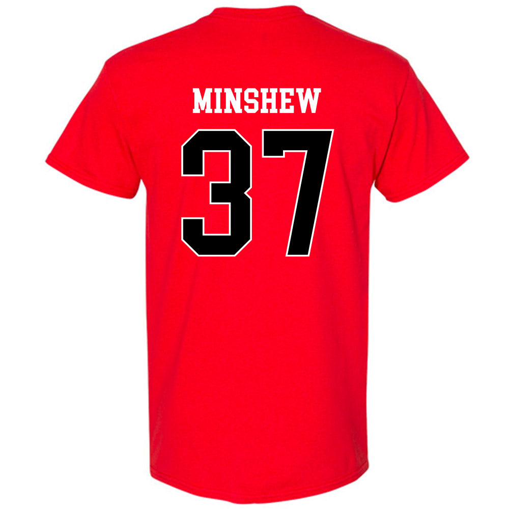 Illinois State - NCAA Baseball : Lawson Minshew - Classic Shersey T-Shirt-1