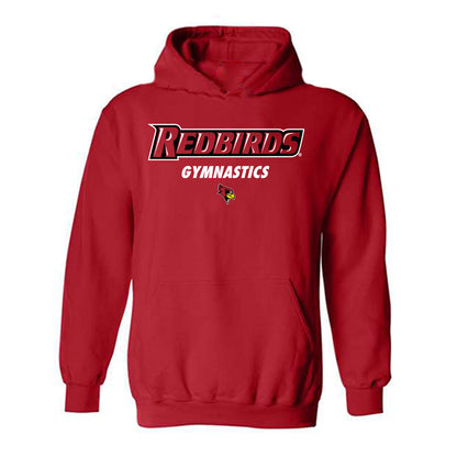 Illinois State - NCAA Women's Gymnastics : Jaly Jones - Classic Shersey Hooded Sweatshirt-0
