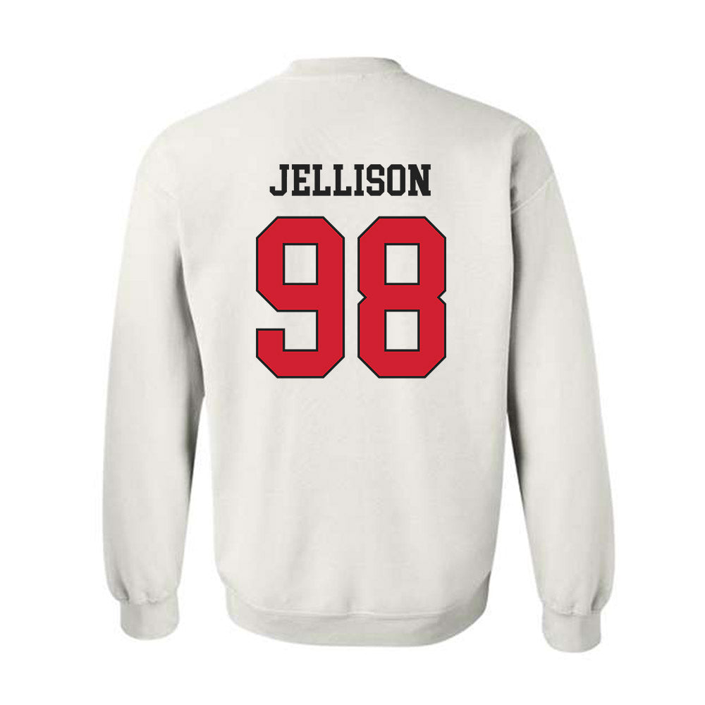 Illinois State - NCAA Football : Logan Jellison - Classic Shersey Crewneck Sweatshirt-1