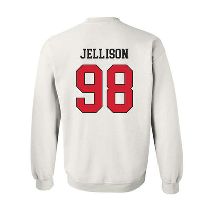 Illinois State - NCAA Football : Logan Jellison - Classic Shersey Crewneck Sweatshirt-1