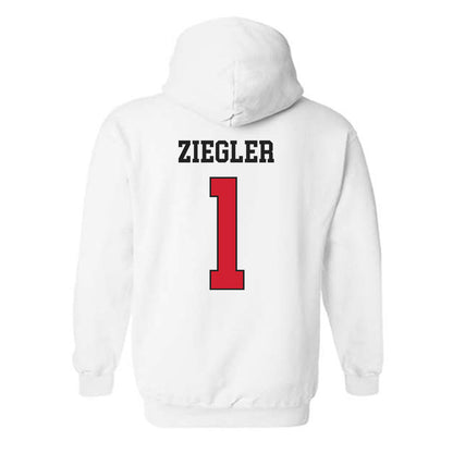 Illinois State - NCAA Women's Volleyball : Ruth Ziegler - Classic Shersey Hooded Sweatshirt-1