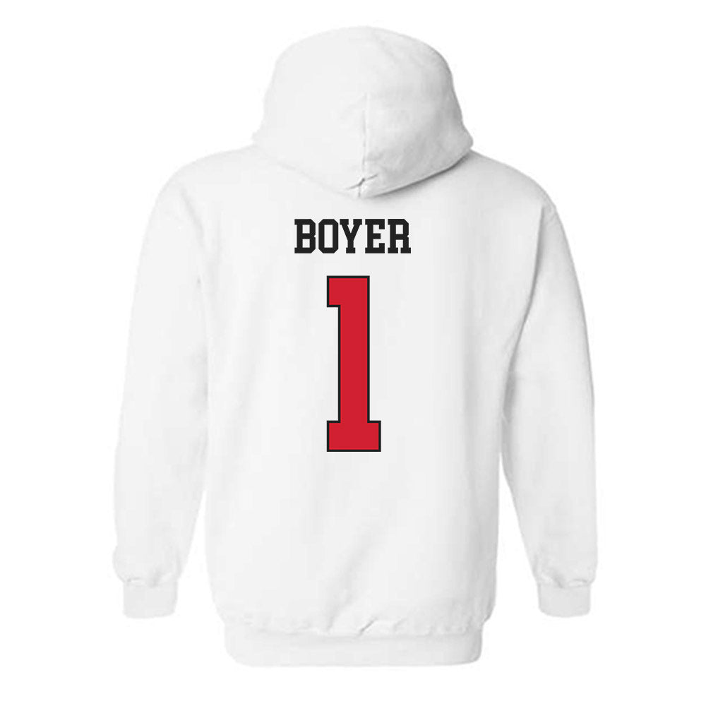 Illinois State - NCAA Softball : Ava Boyer - Classic Shersey Hooded Sweatshirt-1