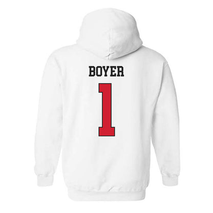 Illinois State - NCAA Softball : Ava Boyer - Classic Shersey Hooded Sweatshirt-1