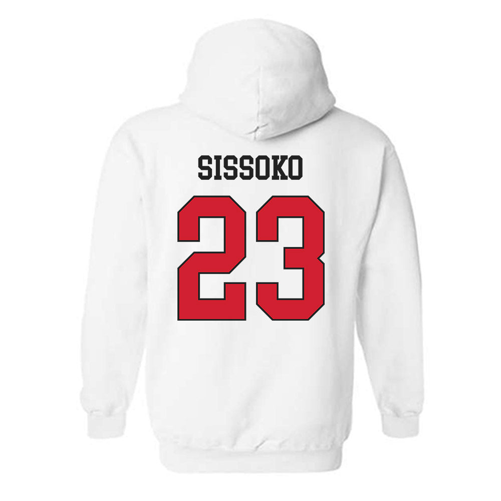 Illinois State - NCAA Men's Basketball : Harouna Sissoko - Hooded Sweatshirt