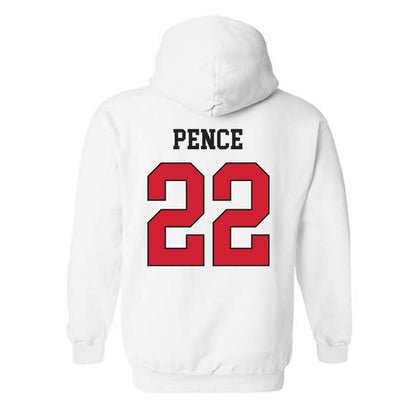 Illinois State - NCAA Men's Basketball : Ty Pence - Classic Shersey Hooded Sweatshirt