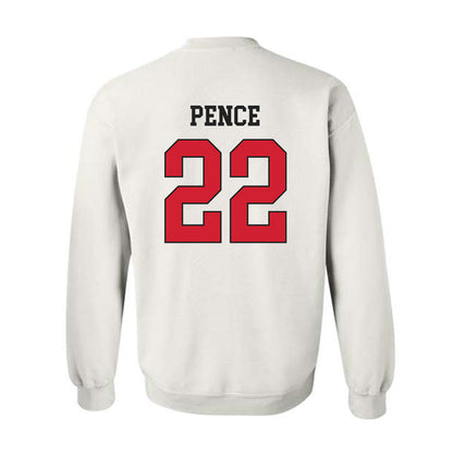 Illinois State - NCAA Men's Basketball : Ty Pence - Classic Shersey Crewneck Sweatshirt