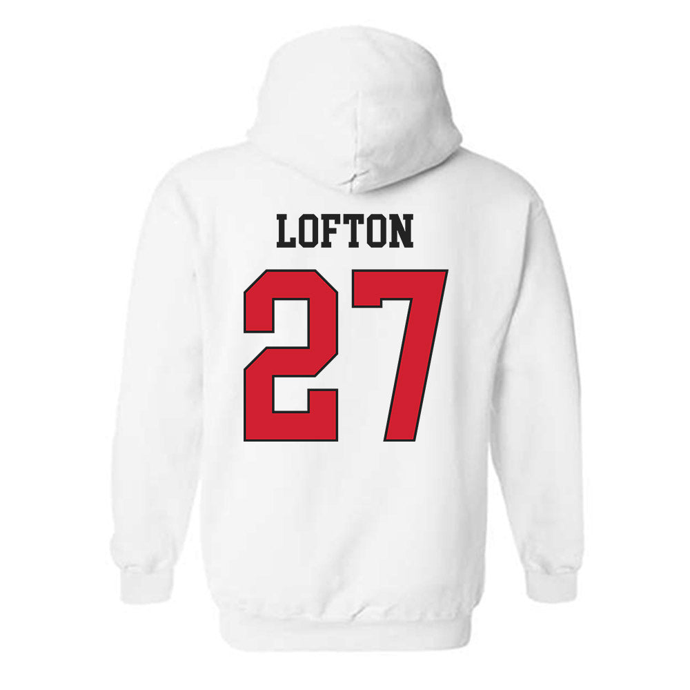 Illinois State - NCAA Football : Tyler Lofton - Classic Shersey Hooded Sweatshirt-1