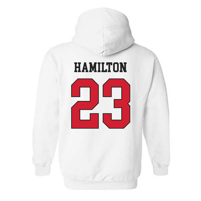 Illinois State - NCAA Football : JuMaria Hamilton - Classic Shersey Hooded Sweatshirt-1