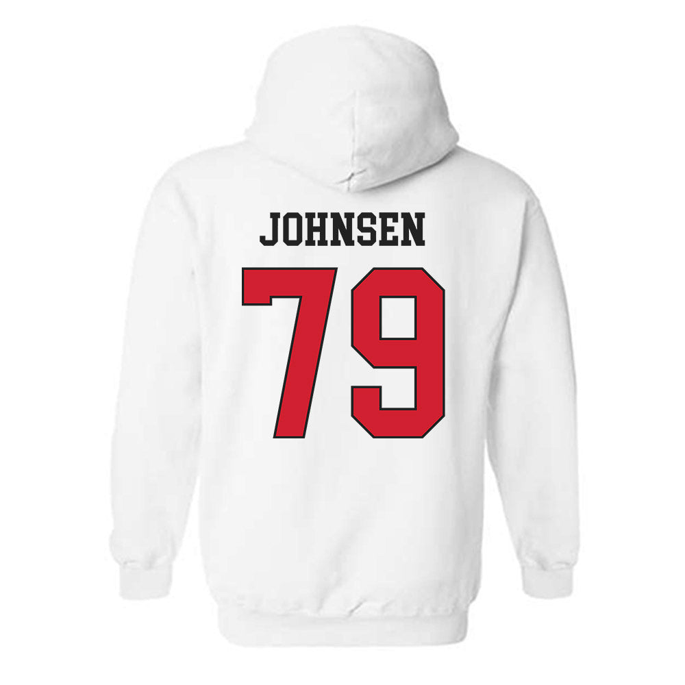 Illinois State - NCAA Football : Luke Johnsen - Classic Shersey Hooded Sweatshirt-1