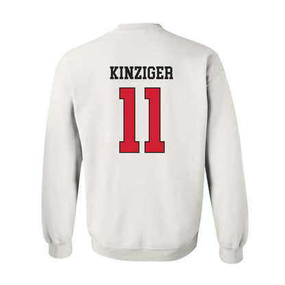 Illinois State - NCAA Men's Basketball : Johnny Kinziger - Crewneck Sweatshirt