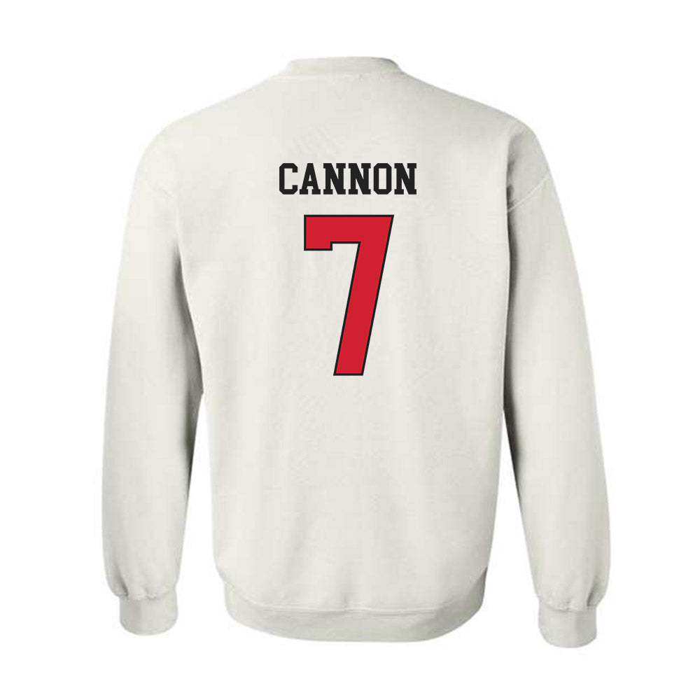 Illinois State - NCAA Football : Mark Cannon - Classic Shersey Crewneck Sweatshirt