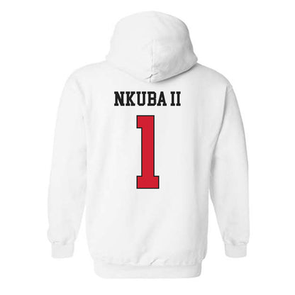 Illinois State - NCAA Football : Shadwel Nkuba II - Classic Shersey Hooded Sweatshirt-1