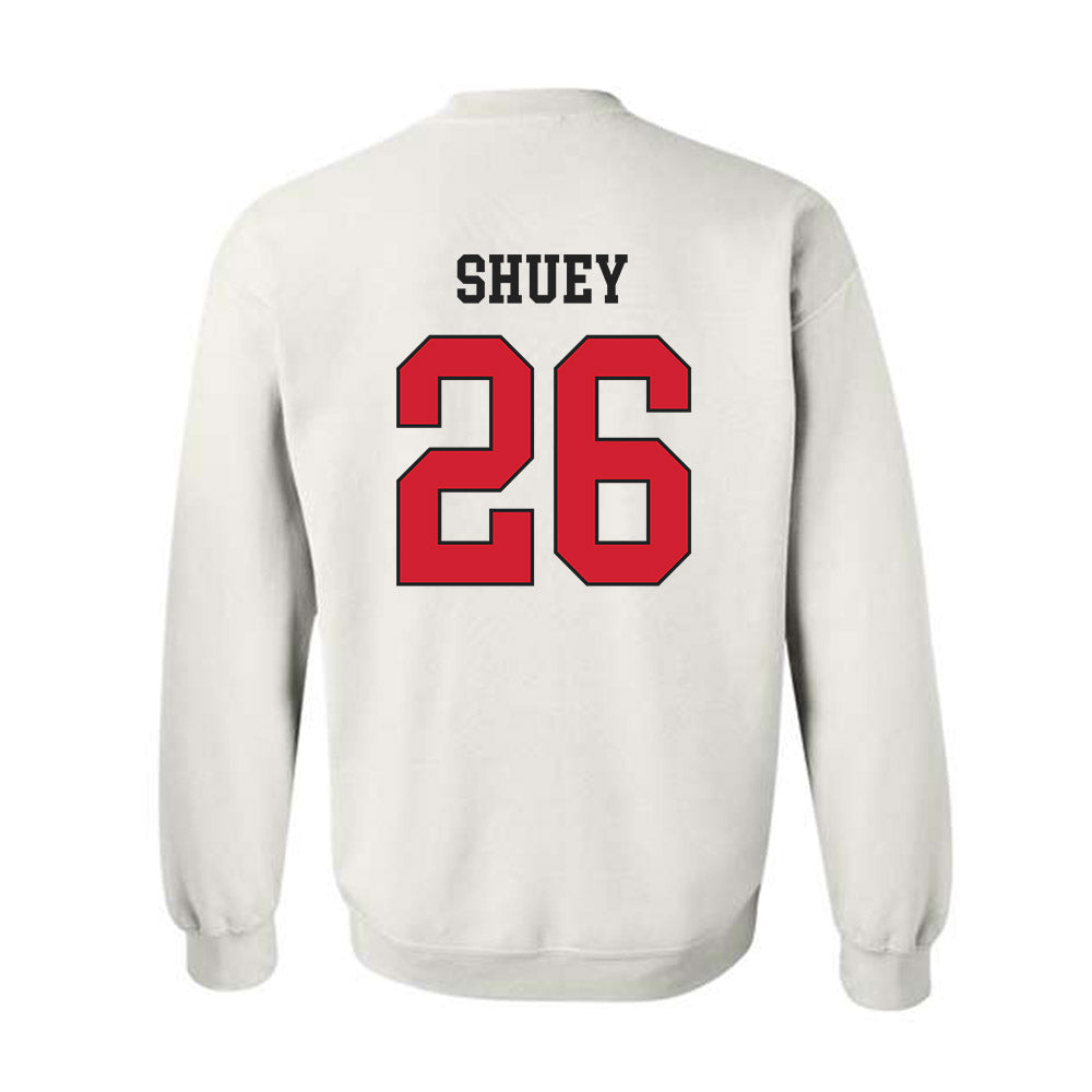Illinois State - NCAA Baseball : John Shuey - Classic Shersey Crewneck Sweatshirt-1